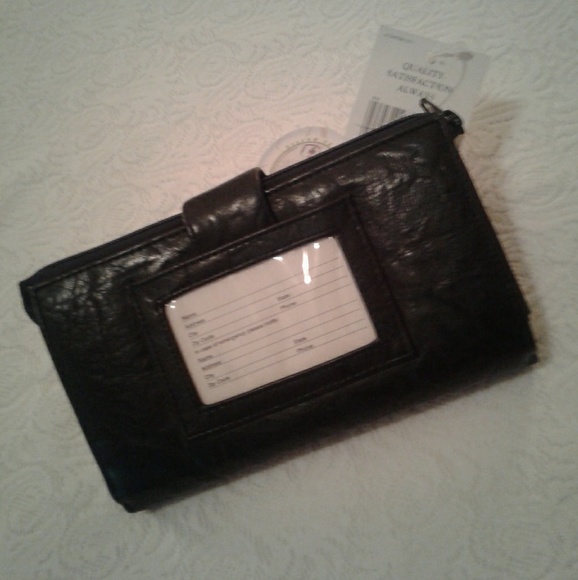 🌺NWT T.R. Bentley Vegan Leather Multi-Functional Wallet - Picture 3 of 5